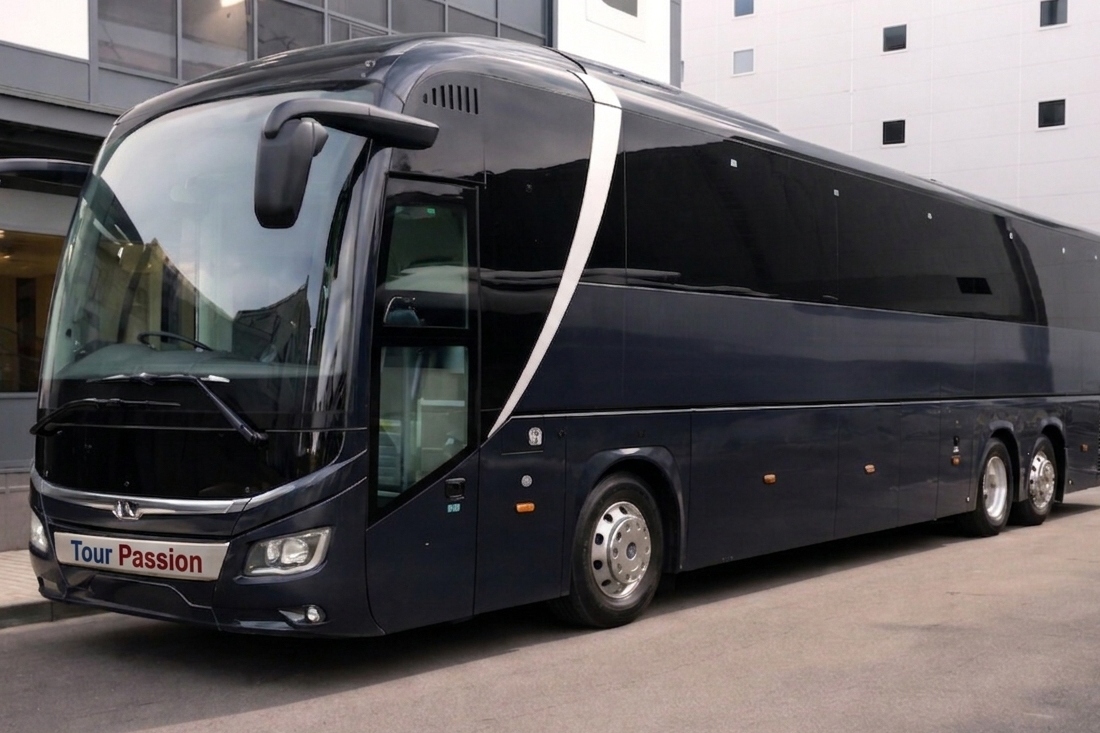 Premium coach hire in Europe from UK visiting multiple countries