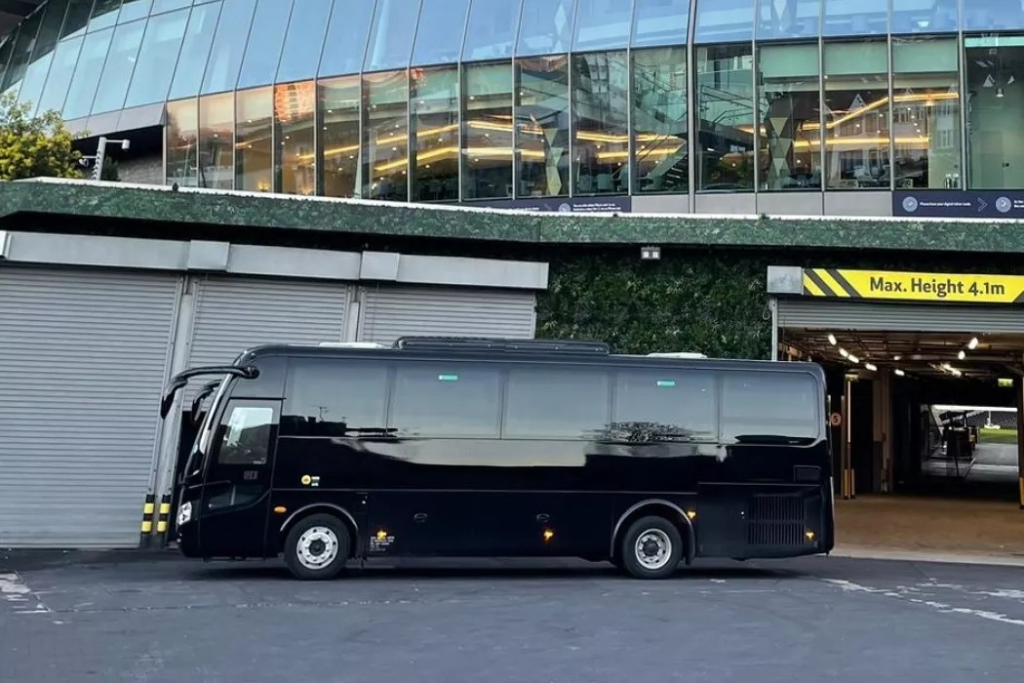 Coach rental for events in Europe – luxury coach with professional driver