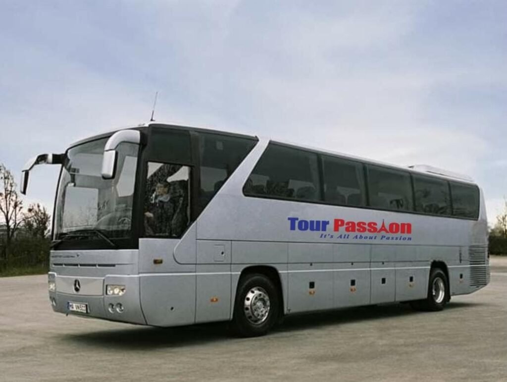 European travel by private coach for group tours across Europe